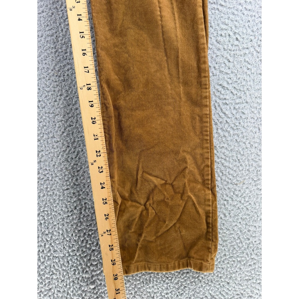 J.Crew Women's Corduroy Pants Bootcut 5-Pocket Size 27 S Camel Brown Stretch - Picture 6 of 13